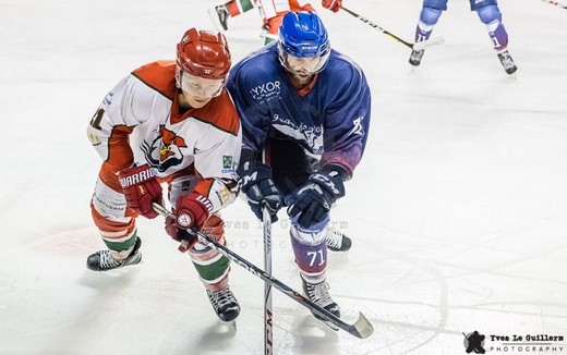 Photo hockey Hockey en France -  : Paris (FV) vs Courbevoie  - Amical : Français Volants vs Courbevoie