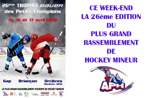 Photo hockey Hockey en France - Hockey en France - 26ème édition Trophée Bauer des Petits Champions