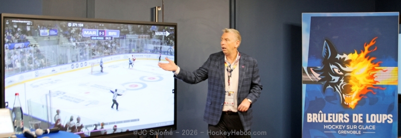 Photo hockey Hockey en France - Hockey en France - Arbitrage: Pierre Racicot à la rencontre du public