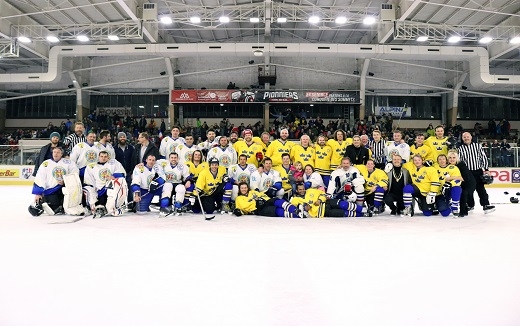 Photo hockey Hockey en France - Hockey en France - Français et Suédois de Chamonix pour la bonne cause Photo hockey Hockey en France - Hockey en France - Français et Suédois de Chamonix pour la bonne cause