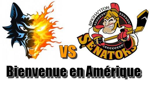 Photo hockey Hockey en France - Hockey en France : Grenoble  (Les Brûleurs de Loups) - Bienvenue en Amérique