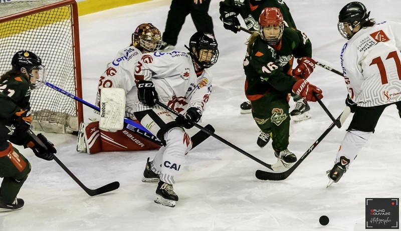 Photo hockey Hockey Féminin -  : Cergy-Pontoise / Féminin vs Amiens / Féminin - Féminin élite : Cergy l’emporte logiquement face à Amiens