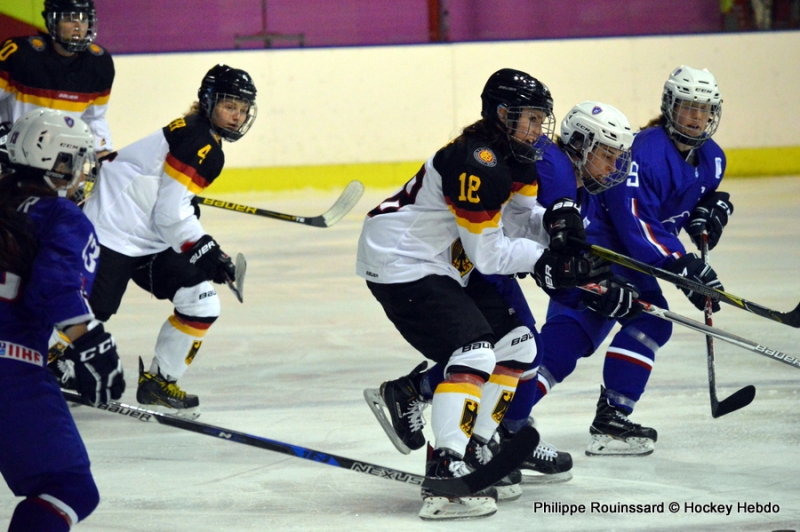 Photo hockey Hockey Féminin -  : France (FRA) vs Allemagne (GER) - Fem : L\