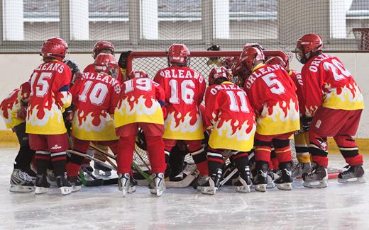 Photo hockey Hockey Mineur - Hockey Mineur - Orléans vs Deuil : Photos U11