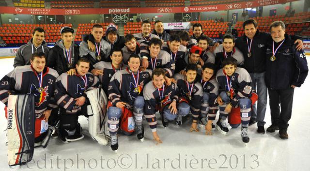 Photo hockey Hockey Mineur - Hockey Mineur - U18 élite :  Amiens sacré  Champion ! 