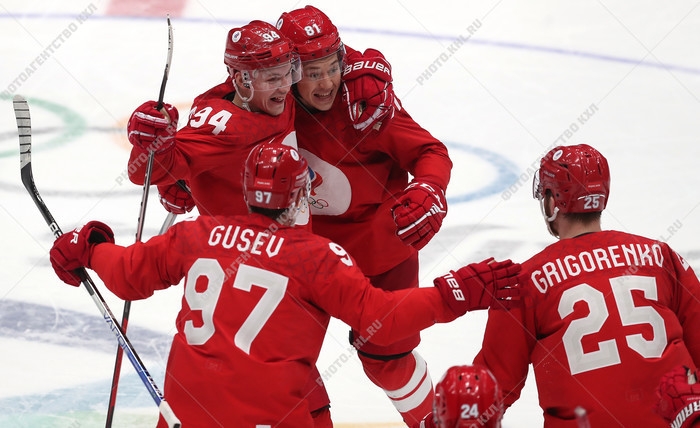 Photo hockey Jeux olympiques -  : Russie (RUS) vs Suède (SWE) - Une demi-finale éblouissante