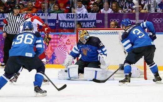 Photo hockey Jeux olympiques - Jeux olympiques - JO : Finlande - Russie : L Photo hockey Jeux olympiques - Jeux olympiques - JO : Finlande - Russie : L