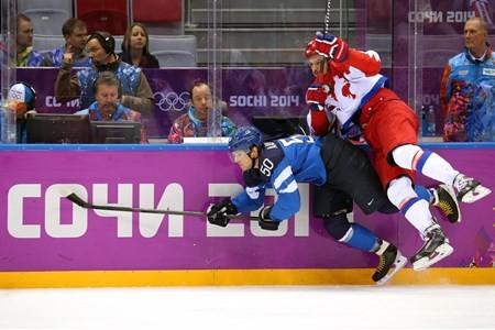 Photo hockey Jeux olympiques - Jeux olympiques - JO : Finlande - Russie : L Photo hockey Jeux olympiques - Jeux olympiques - JO : Finlande - Russie : L
