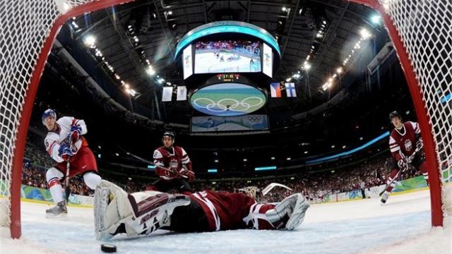 Photo hockey Jeux olympiques - Jeux olympiques - JO : Lettonie - Rep. Tchèque