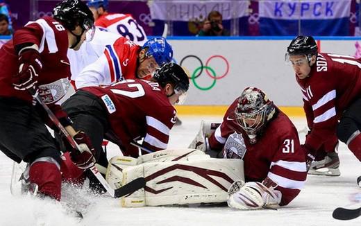 Photo hockey Jeux olympiques - Jeux olympiques - JO : Rép. Tchèque vs - Lettonie - Les Tchèques rebondissent