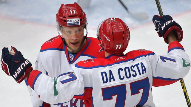 Photo hockey KHL - Kontinental Hockey League - KHL - Kontinental Hockey League - KHL : Bon réveillon pour Da Costa