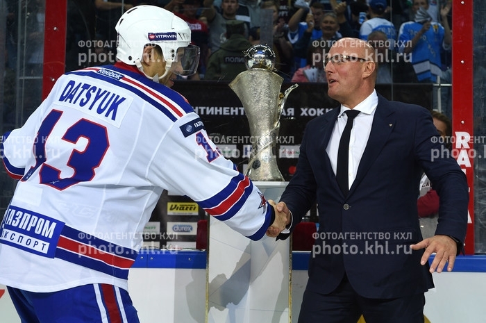 Photo hockey KHL - Kontinental Hockey League - KHL - Kontinental Hockey League - KHL : Départ canon