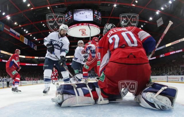 Photo hockey KHL - Kontinental Hockey League - KHL - Kontinental Hockey League - KHL : Le Dynamo rejoint la fête