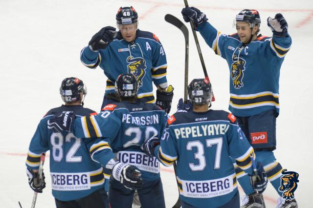 Photo hockey KHL - Kontinental Hockey League - KHL - Kontinental Hockey League - KHL : Le Leopard taillé pour la course