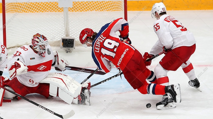 Photo hockey KHL - Kontinental Hockey League - KHL - Kontinental Hockey League - KHL : Le Traktor crée la première surprise