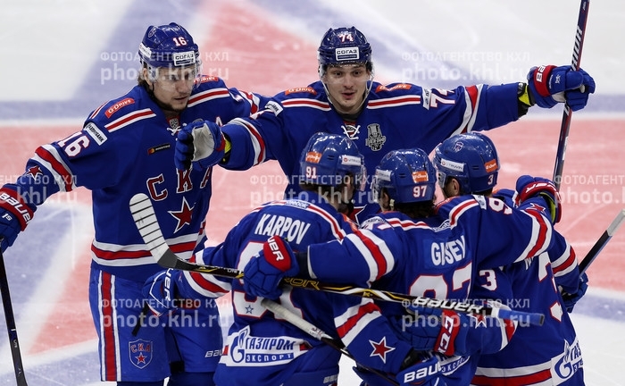 Photo hockey KHL - Kontinental Hockey League - KHL - Kontinental Hockey League - KHL : Revenu à hauteur