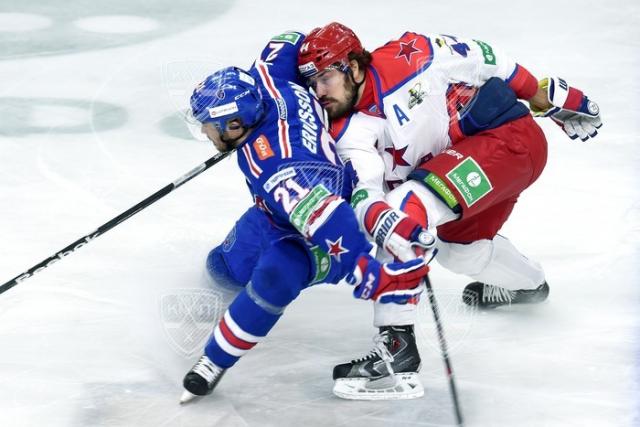 Photo hockey KHL - Kontinental Hockey League - KHL - Kontinental Hockey League - KHL : Saint-Pétersbourg à genoux