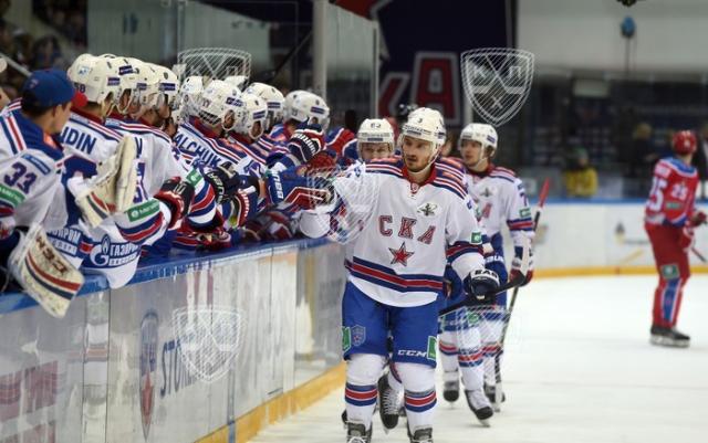 Photo hockey KHL - Kontinental Hockey League - KHL - Kontinental Hockey League - KHL : Saint-Pétersbourg cartonne le CSKA