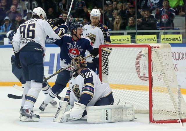 Photo hockey KHL - Kontinental Hockey League - KHL - Kontinental Hockey League - KHL : Torpillés !