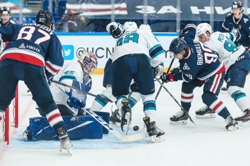 Photo hockey KHL - Kontinental Hockey League ARCHIVES - KHL - Kontinental Hockey League ARCHIVES - KHL : Petit score, grandes victoires