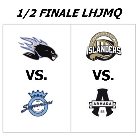 Photo hockey LHJMQ - Ligue de Hockey Junior Majeur du Québec ARCHIVES - LHJMQ - Ligue de Hockey Junior Majeur du Québec ARCHIVES - LHJMQ : Les prévisions de HOCKEY HEBDO pour  les ½ Finales 
