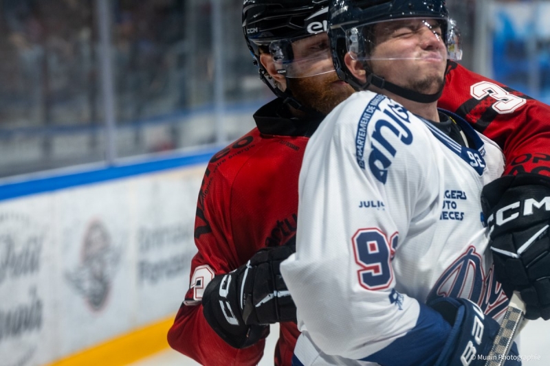 Photo hockey Ligue Magnus -  : Angers  vs Bordeaux - Bordeaux s