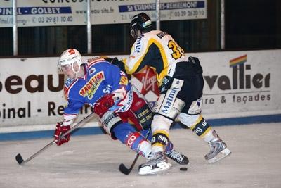 Photo hockey Ligue Magnus - 19ème journée : Epinal  vs Rouen - Les dés étaient pipés !