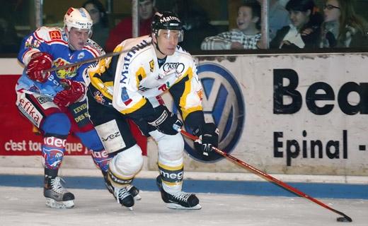 Photo hockey Ligue Magnus - 19ème journée : Epinal  vs Rouen - Les dés étaient pipés !