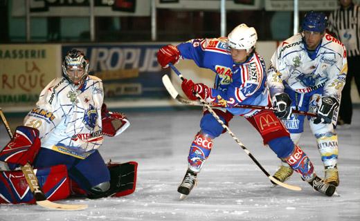 Photo hockey Ligue Magnus - 2ème journée : Epinal  vs Villard-de-Lans - Signé Stéphane Gervais !