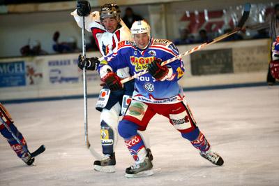 Photo hockey Ligue Magnus - 8ème journée : Epinal  vs Grenoble  - Eddy Ferhi taille patron !