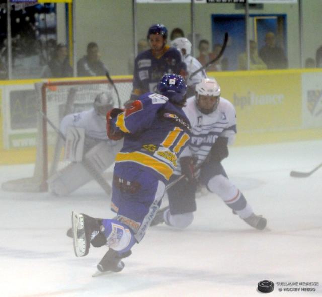 Photo hockey Ligue Magnus - Coupe de la Ligue : 1/8 ème, 3ème journée : France U20 vs Dijon  - CDL : Dijon fête la rentrée