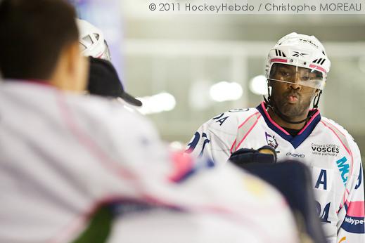 Photo hockey Ligue Magnus - Coupe de la Ligue : 1/8ème, 4ème journée : Strasbourg  vs Epinal  - Déception à l