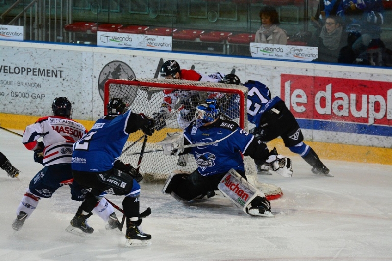Photo hockey Ligue Magnus - Division 1 : playoff, quart de finale, match 4 : Gap  vs Angers  - Une sérieuse option pour les demi-finales
