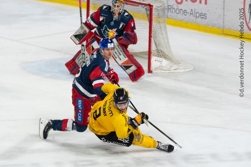 Photo hockey Ligue Magnus - Ligue Magnus  : 12ème journée : Grenoble  vs Rouen - Rouen revanchard s’impose à Grenoble