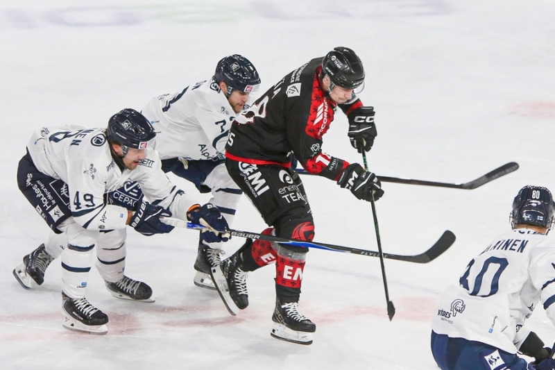 Photo hockey Ligue Magnus - Ligue Magnus  : 13ème journée : Amiens  vs Gap  - Les Gothiques retrouvent leurs ailes : victoire convaincante 5-2 face à Gap