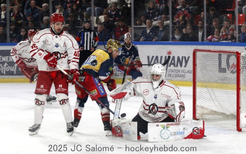 Photo hockey Ligue Magnus - Ligue Magnus  : 13ème journée : Grenoble  vs Briançon  - Avalanche de buts à Pole Sud