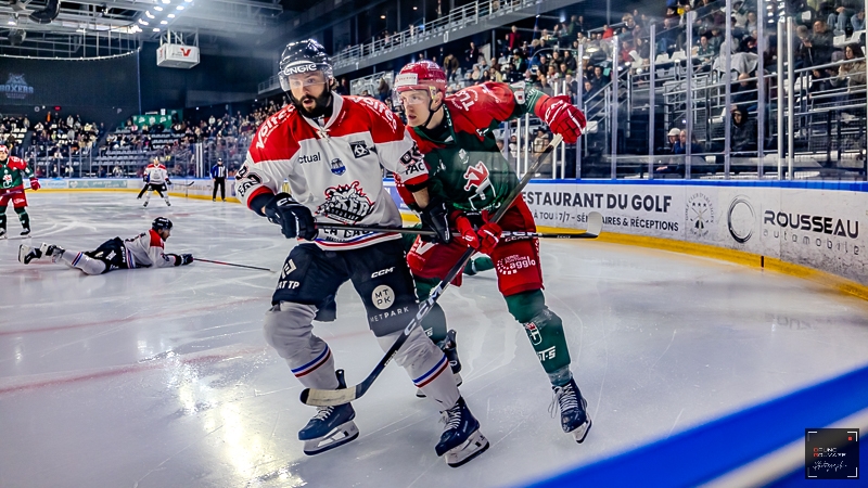Photo hockey Ligue Magnus - Ligue Magnus  : 14ème journée : Cergy-Pontoise vs Bordeaux - Victoire de Bordeaux à Cergy !