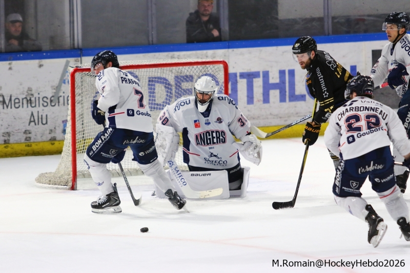 Photo hockey Ligue Magnus - Ligue Magnus  : 19ème journée : Rouen vs Angers  - Les dragons en taille patron.