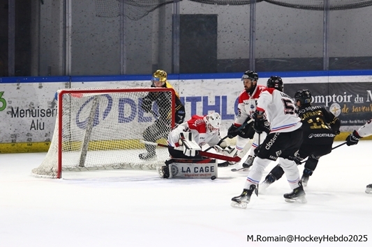 Photo hockey Ligue Magnus - Ligue Magnus  : 21ème journée : Rouen vs Bordeaux - Les Boxers mettent fin à la belle semaine des Dragons !