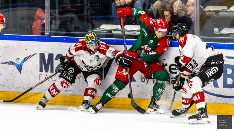 Photo hockey Ligue Magnus - Ligue Magnus  : 23ème journée : Cergy-Pontoise vs Amiens  - Plus réaliste, Amiens prive Cergy de sa revanche