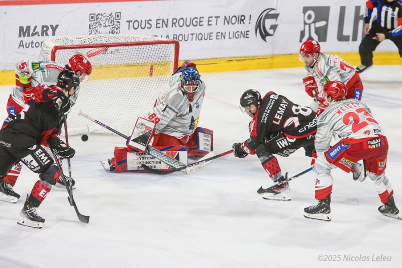 Photo hockey Ligue Magnus - Ligue Magnus  : 24ème journée : Amiens  vs Grenoble  - Grenoble prend 3 points à Amiens