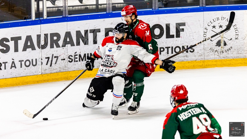 Photo hockey Ligue Magnus - Ligue Magnus  : 25ème journée : Cergy-Pontoise vs Bordeaux - Les Jokers domptent les Boxers