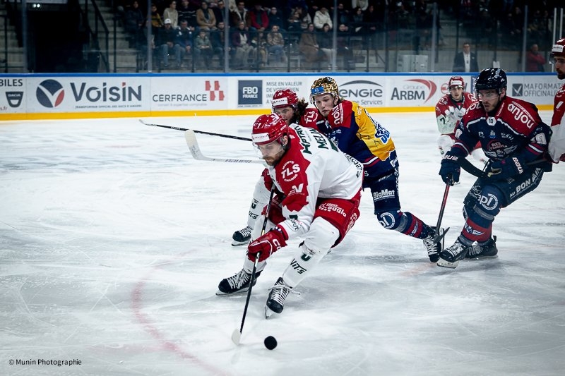 Photo hockey Ligue Magnus - Ligue Magnus  : 26ème journée : Angers  vs Cergy-Pontoise - Les Ducs s