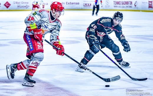 Photo hockey Ligue Magnus - Ligue Magnus  : 26ème journée : Bordeaux vs Grenoble  - Bordeaux confirme face à Grenoble