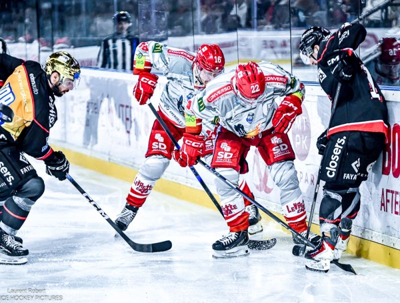 Photo hockey Ligue Magnus - Ligue Magnus  : 26ème journée : Bordeaux vs Grenoble  - Bordeaux confirme face à Grenoble