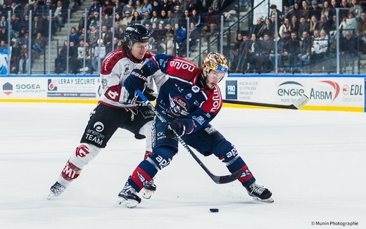 Photo hockey Ligue Magnus - Ligue Magnus  : 28ème journée : Angers  vs Amiens  - L’efficacité angevine fait la différence face à Amiens