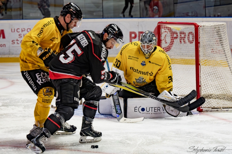 Photo hockey Ligue Magnus - Ligue Magnus  : 2ème journée : Bordeaux vs Rouen - Les Boxers cèdent dans la dernière !