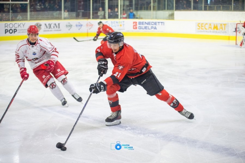 Photo hockey Ligue Magnus - Ligue Magnus  : 2ème journée : Chamonix  vs Briançon  - 2ème journée - Chamonix vs Briançon