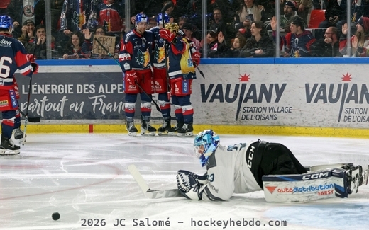 Photo hockey Ligue Magnus - Ligue Magnus  : 31ème journée : Grenoble  vs Marseille - Grenoble dompte les Spartiates 