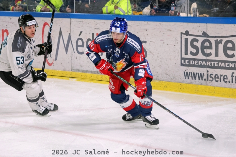 Photo hockey Ligue Magnus - Ligue Magnus : 31ème journée : Grenoble vs Marseille - Grenoble dompte les Spartiates Photo hockey Ligue Magnus - Ligue Magnus : 31ème journée : Grenoble vs Marseille - Grenoble dompte les Spartiates